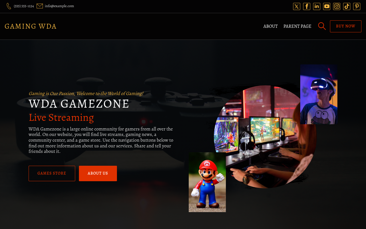 Десктоп — Gaming WDA