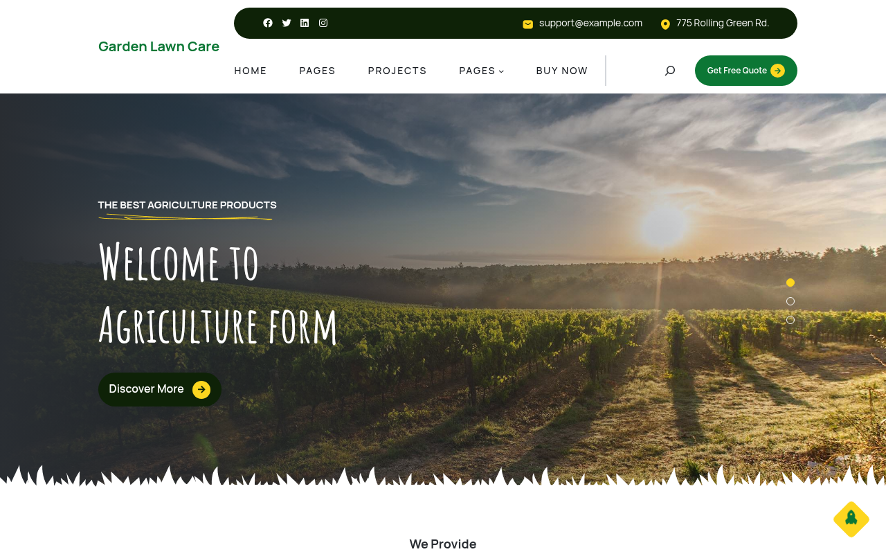 Десктоп — Garden Lawn Care