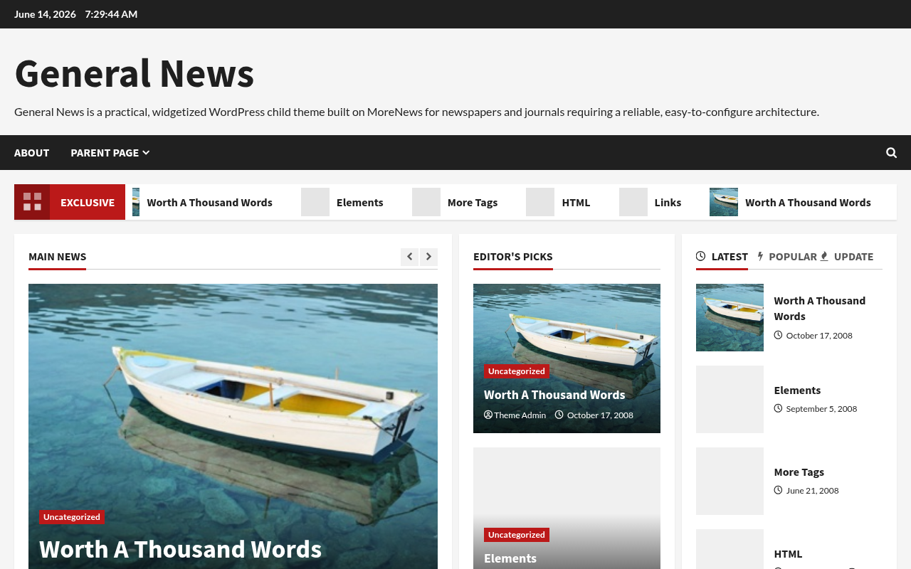 Десктоп — General News