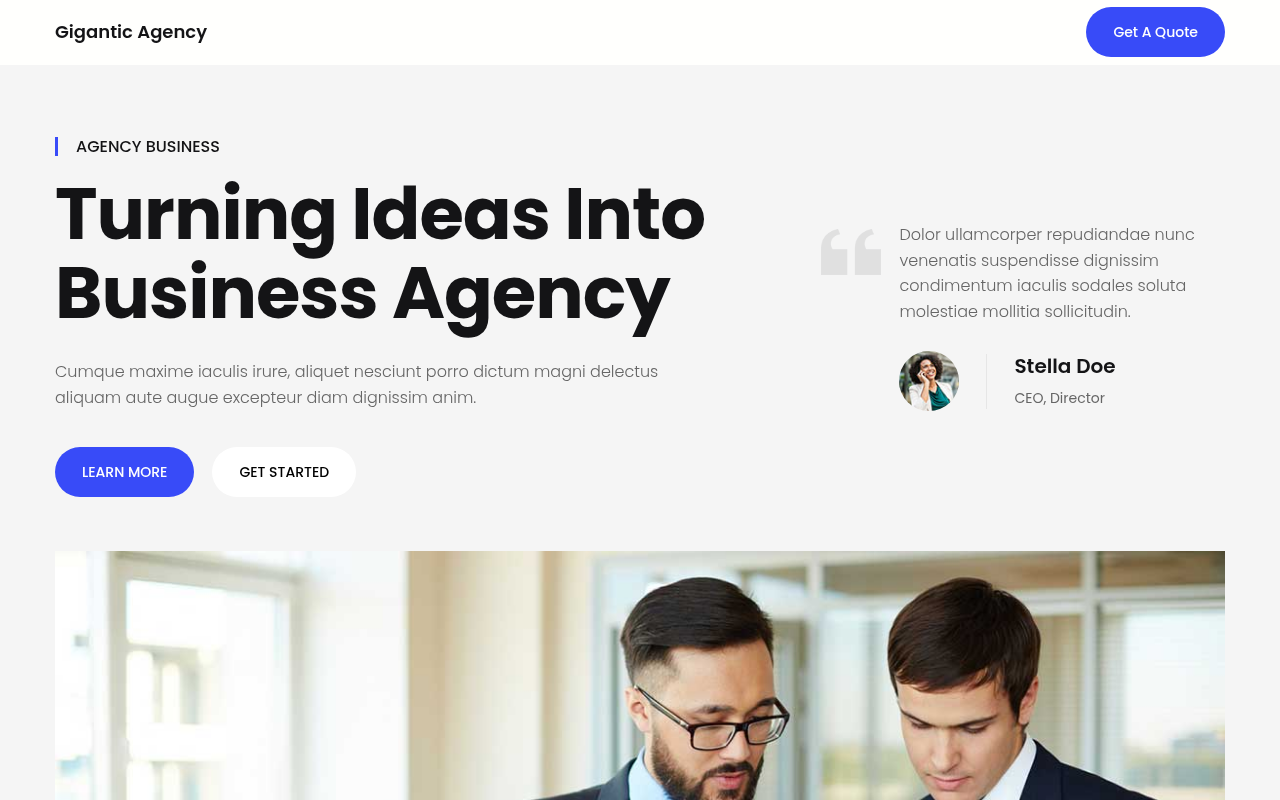 Десктоп — Gigantic Agency