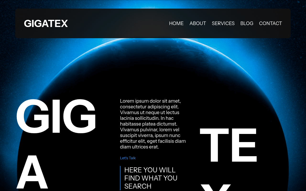 Десктоп — Gigatex