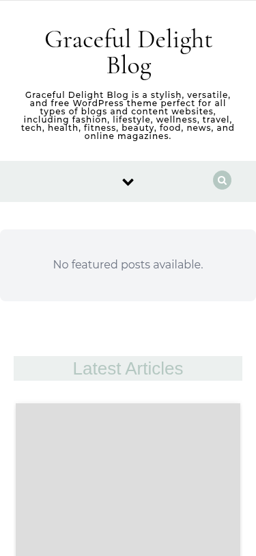 Мобильный вид — Graceful Delight Blog