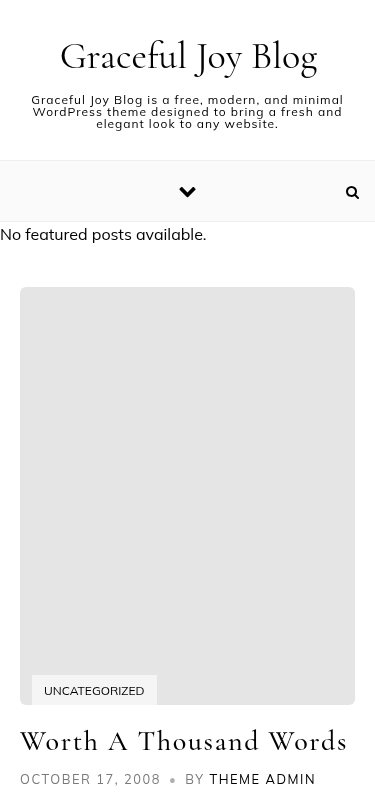 Мобильный вид — Graceful Joy Blog