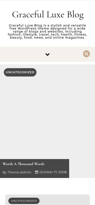 Мобильный вид — Graceful Luxe Blog
