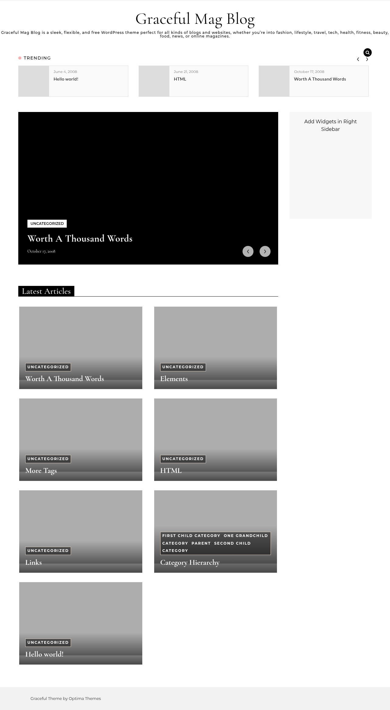 Десктоп (ниже) — Graceful Mag Blog