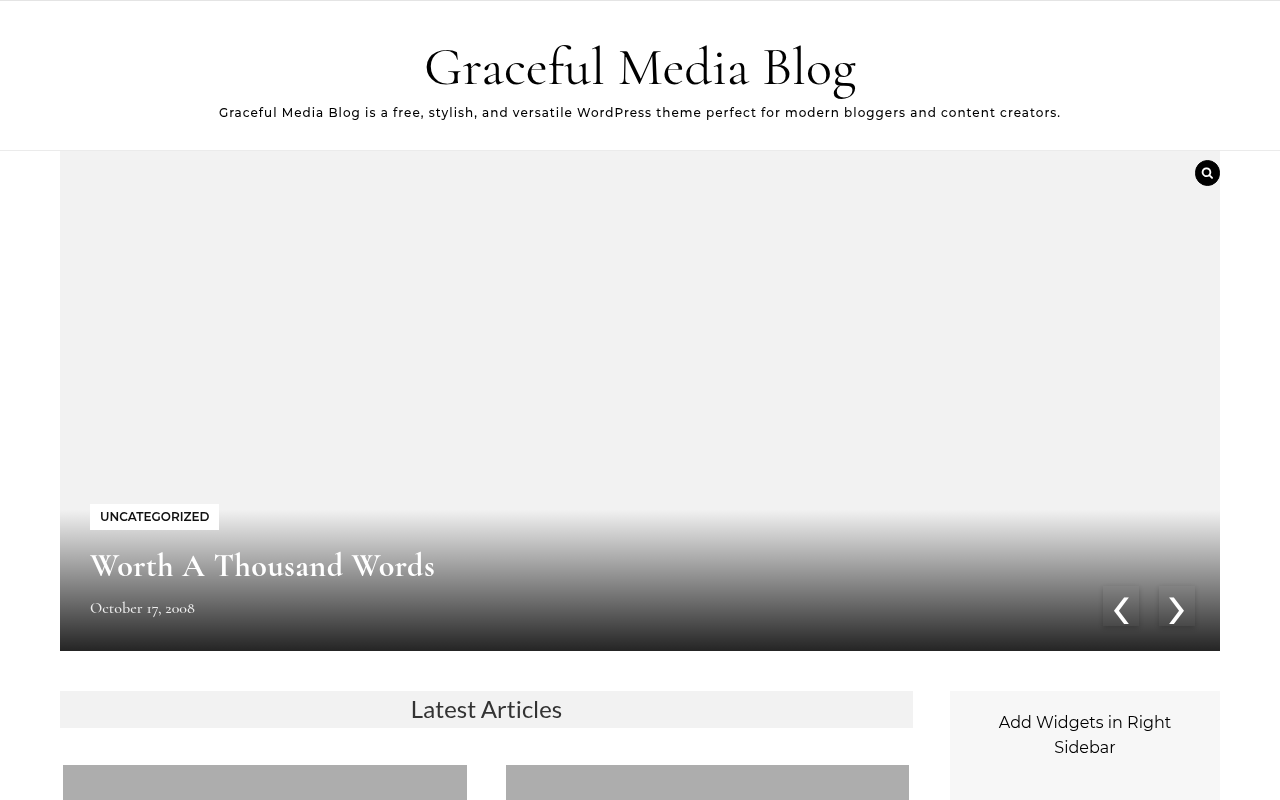 Десктоп — Graceful Media Blog