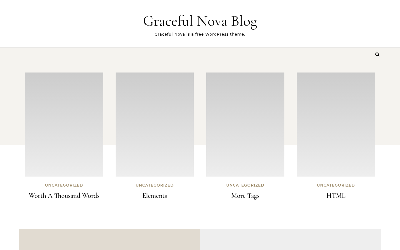 Десктоп — Graceful Nova Blog