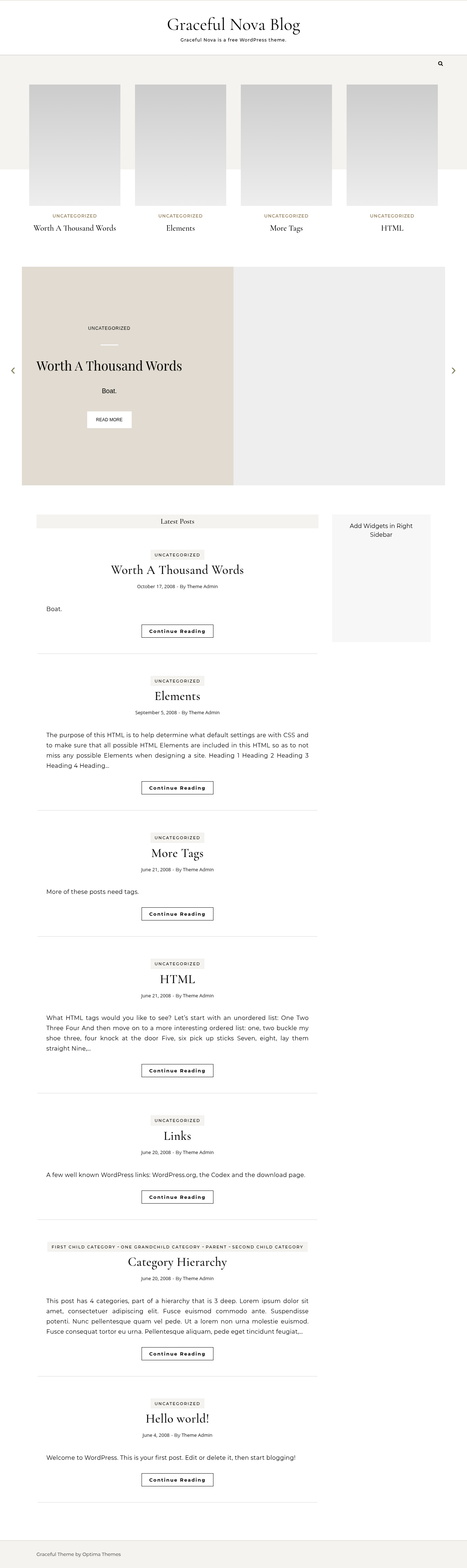 Десктоп (ниже) — Graceful Nova Blog