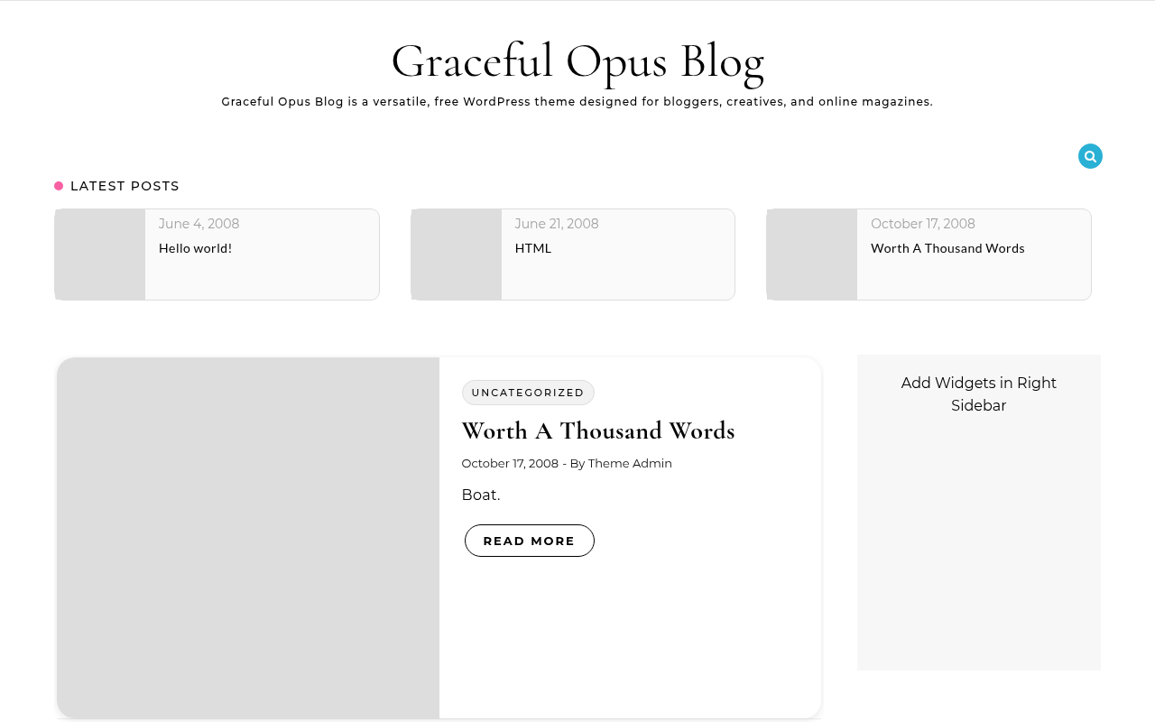 Десктоп — Graceful Opus Blog