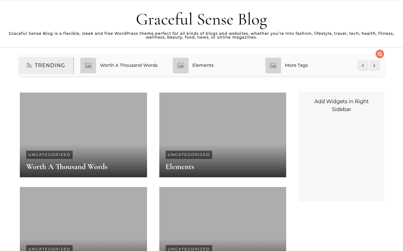 Десктоп — Graceful Sense Blog