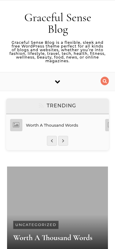 Мобильный вид — Graceful Sense Blog