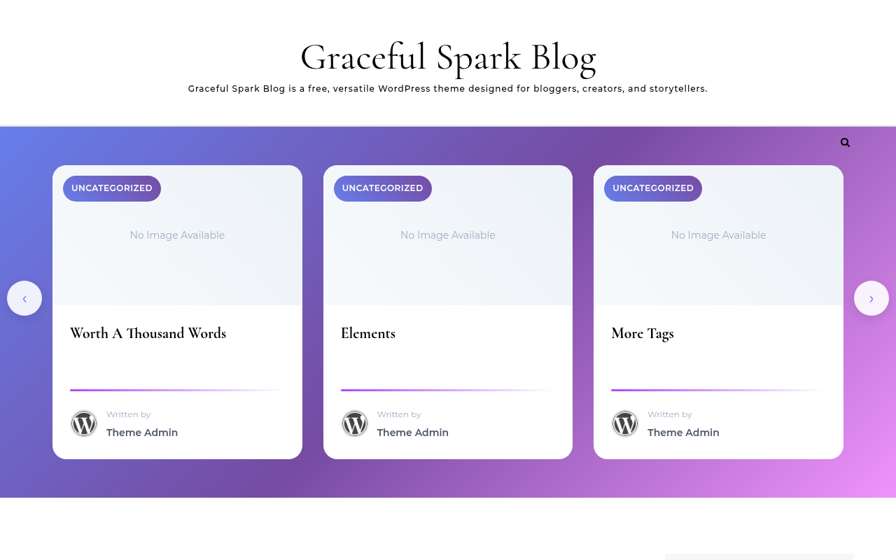 Десктоп — Graceful Spark Blog