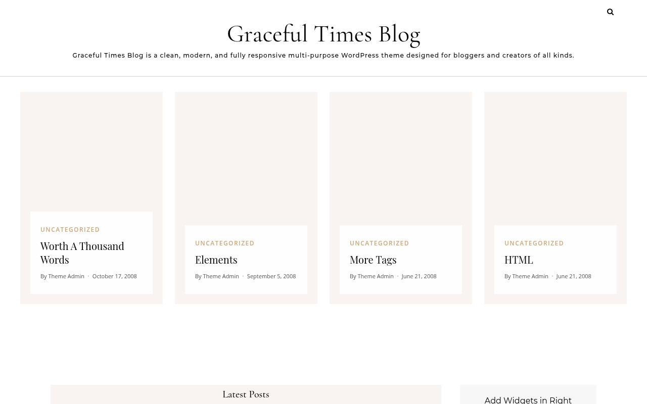 Десктоп — Graceful Times Blog
