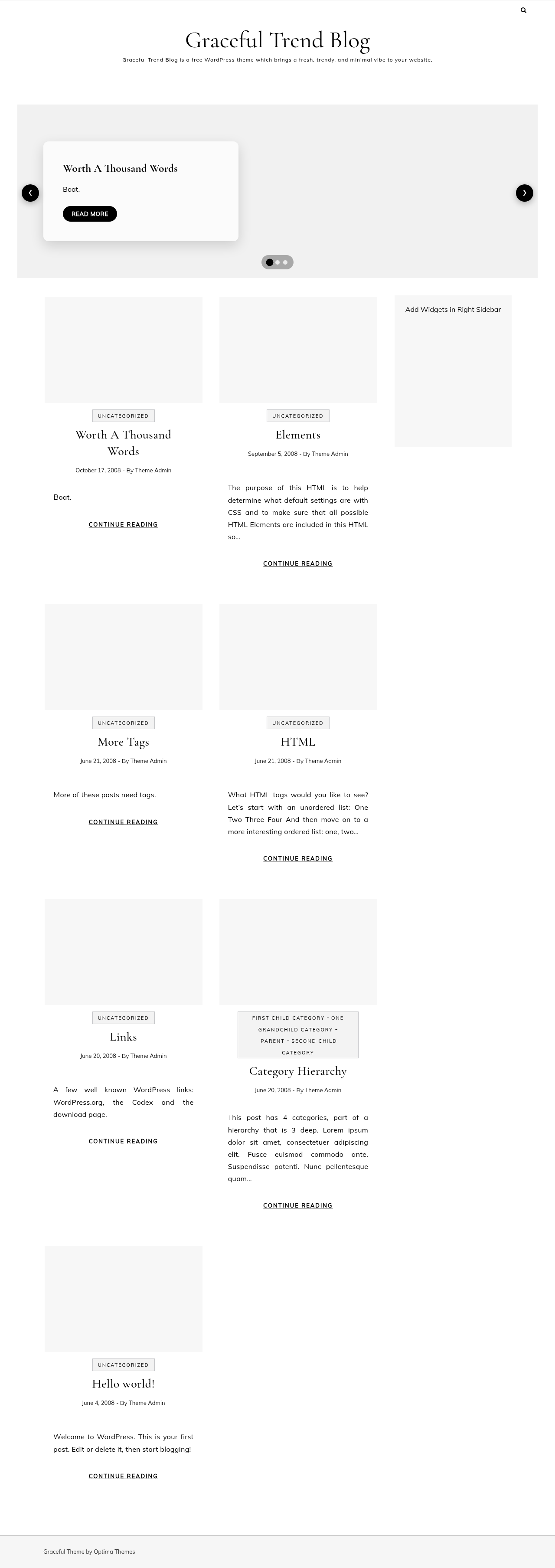 Десктоп (ниже) — Graceful Trend Blog