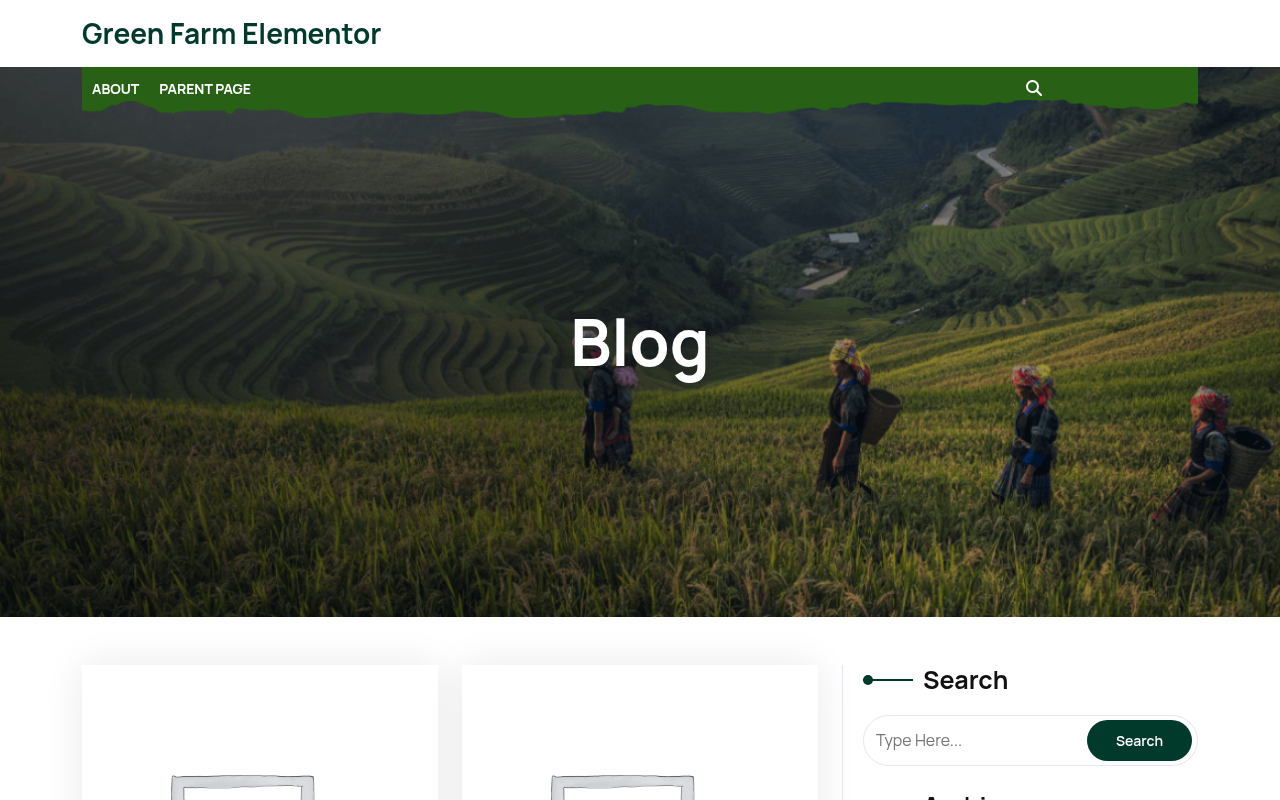 Десктоп — Green Farm Elementor