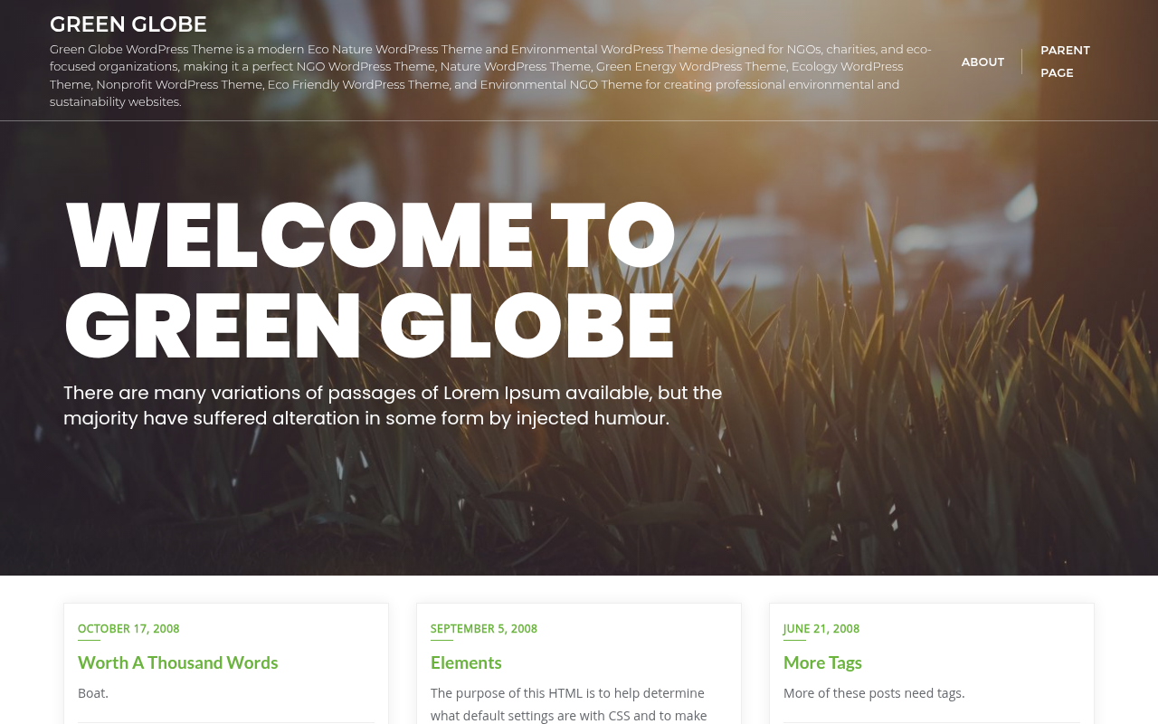 Десктоп — Green Globe