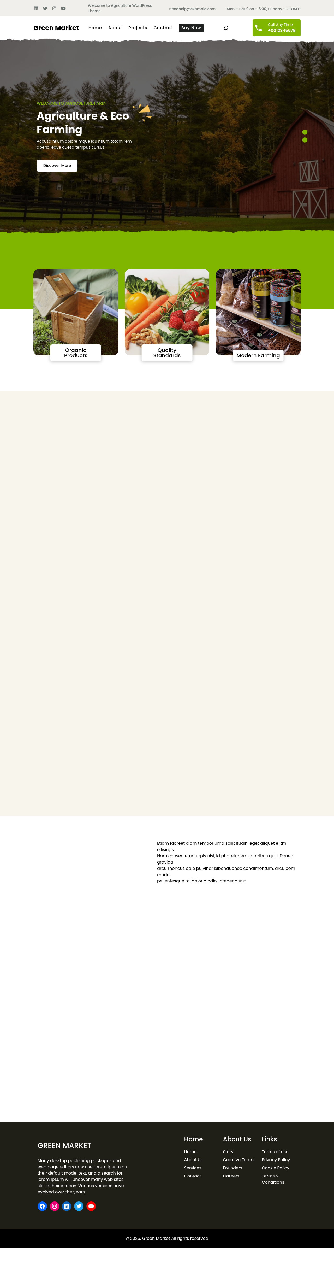 Десктоп (ниже) — Green Market