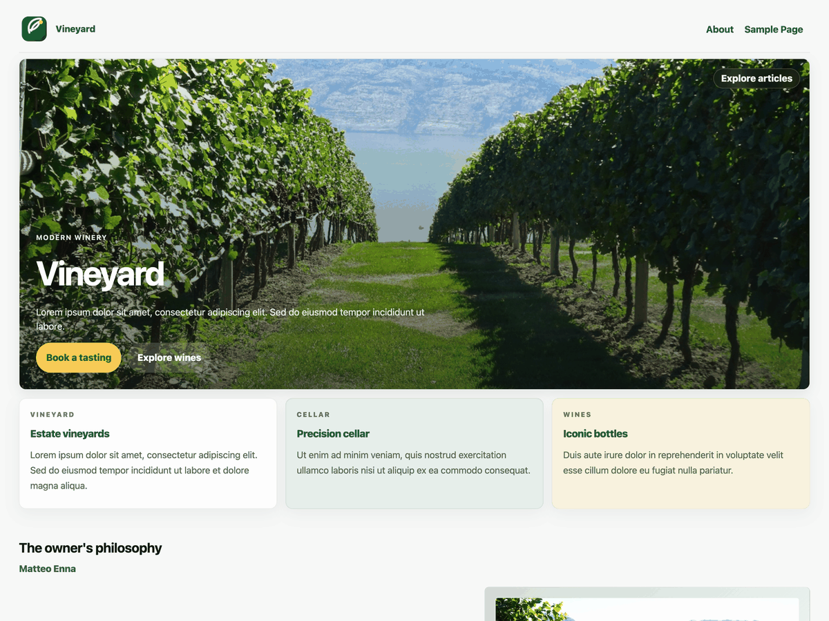 Green Vineyard