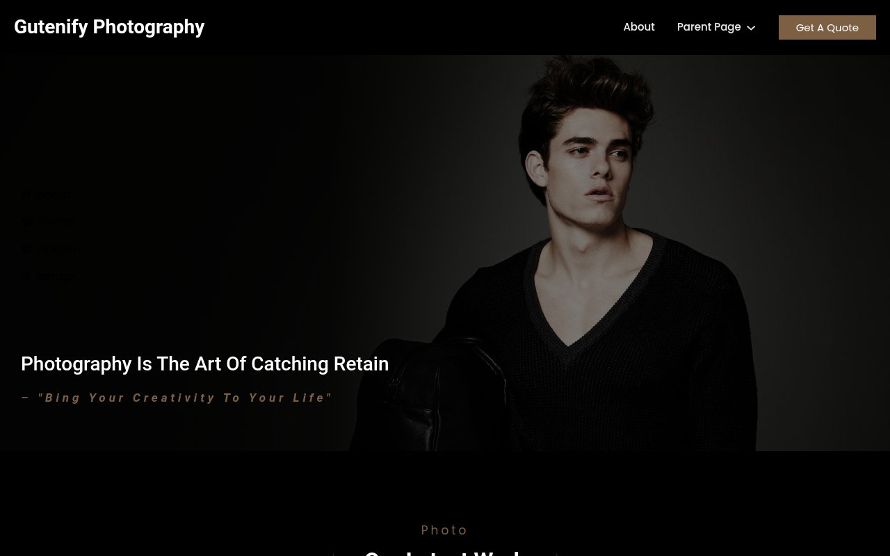Десктоп — Gutenify Photography