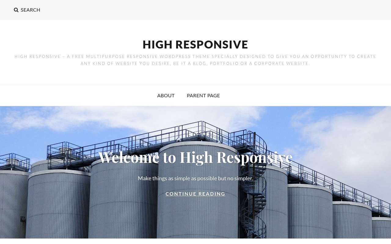 Десктоп — High Responsive