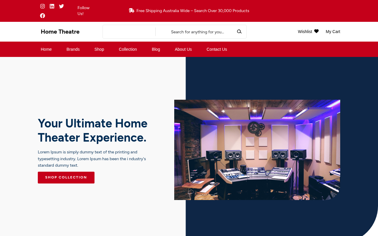 Десктоп — Home Theatre