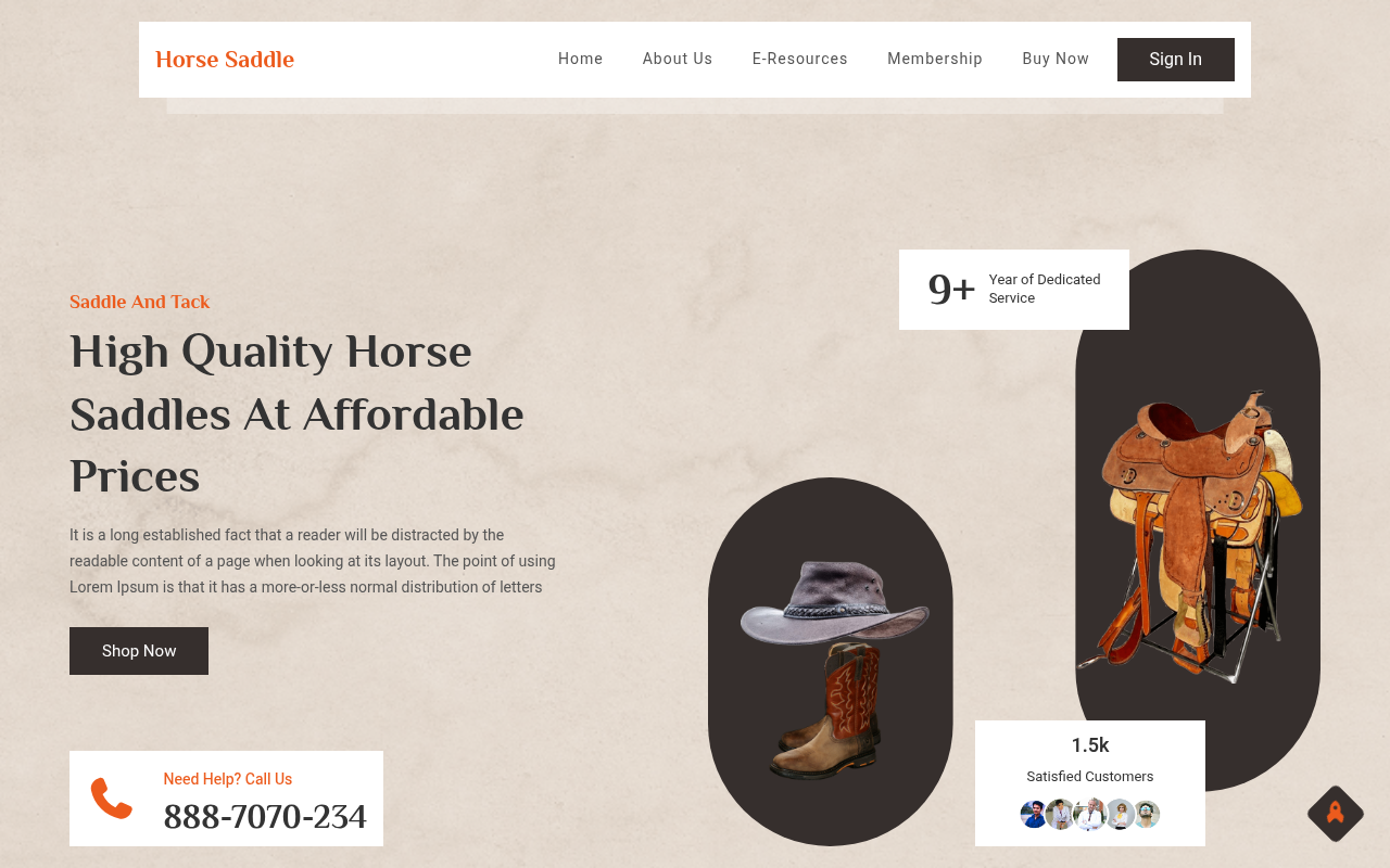 Десктоп — Horse Saddle