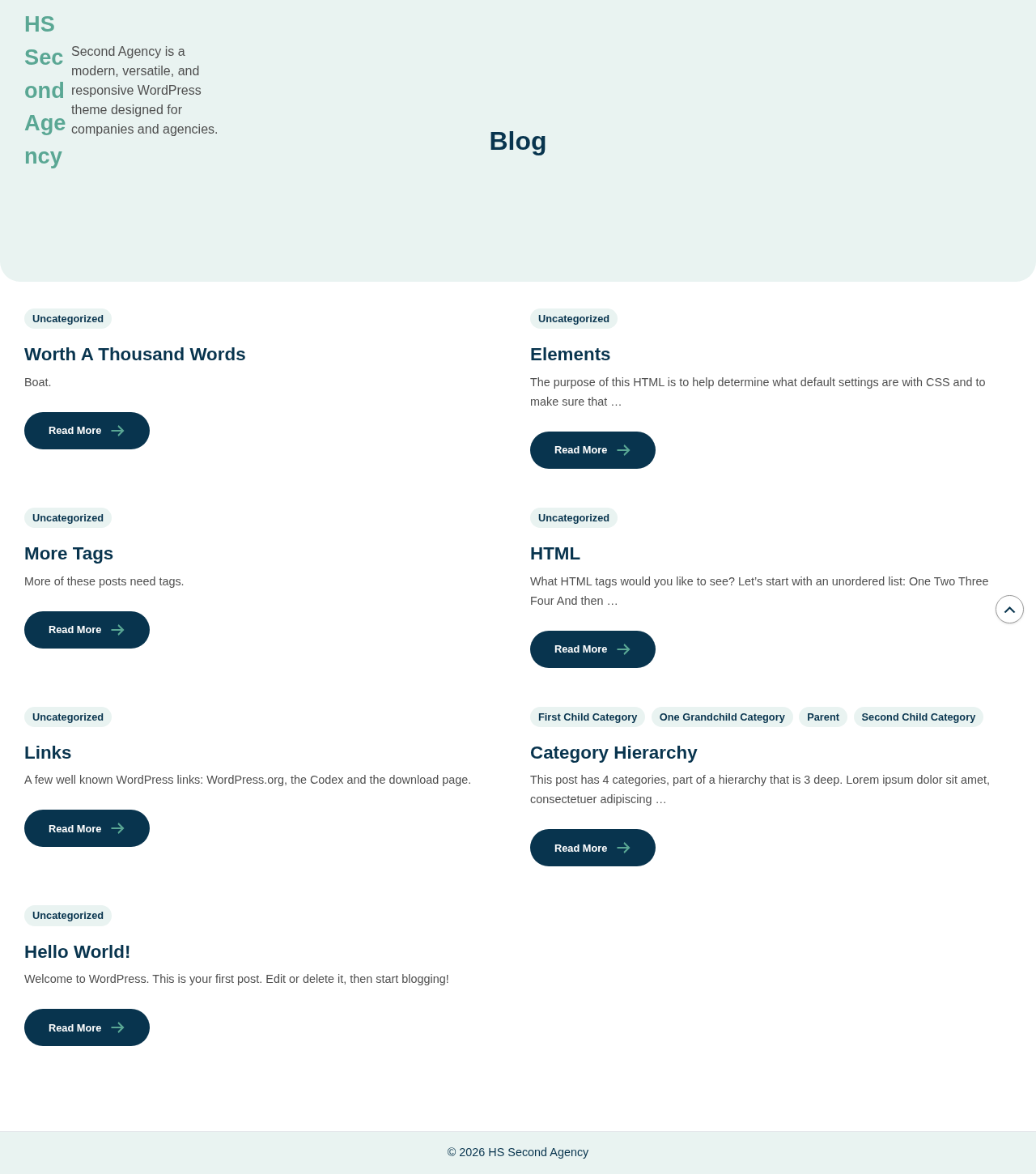 Десктоп (ниже) — HS Second Agency