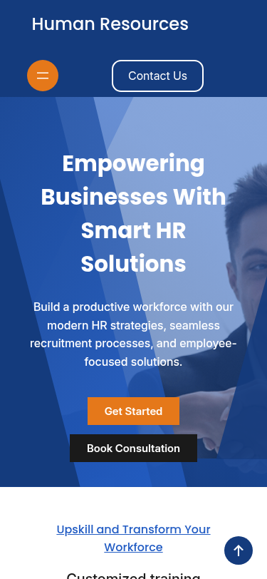 Мобильный вид — Human Resources