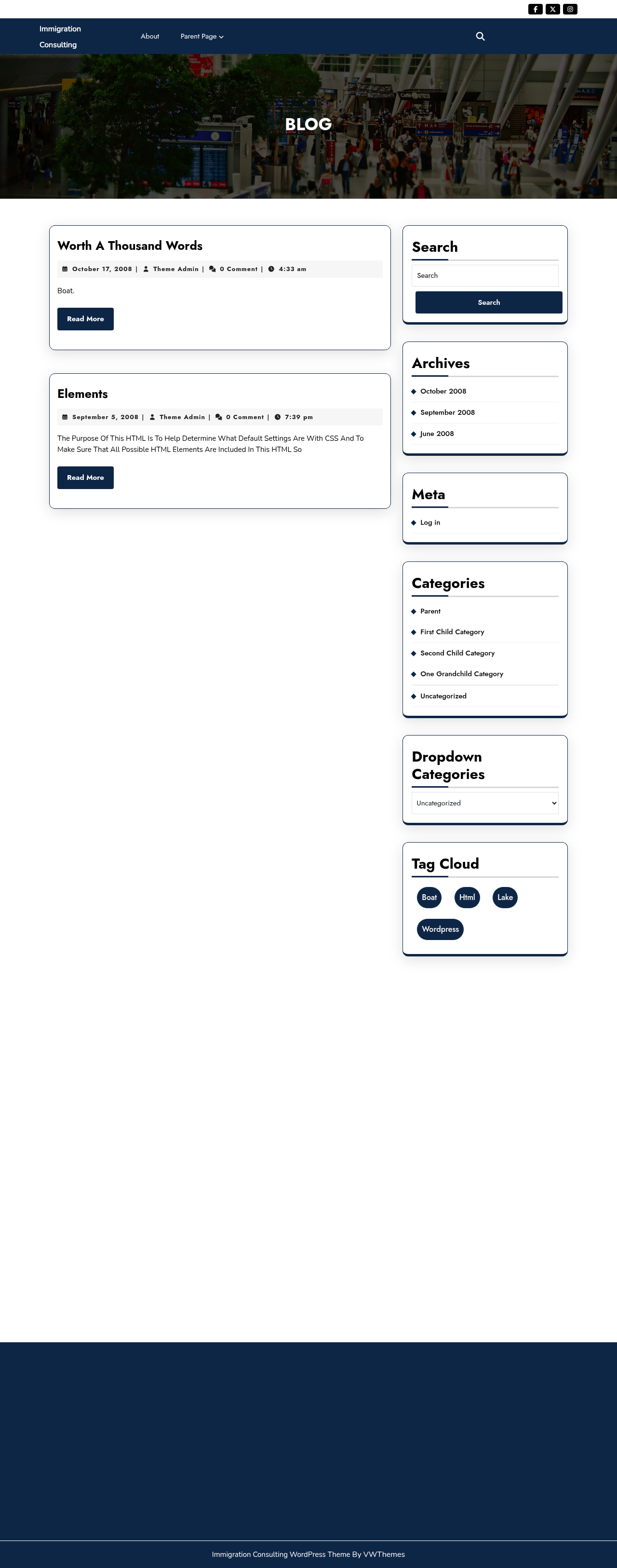 Десктоп (ниже) — Immigration Consulting