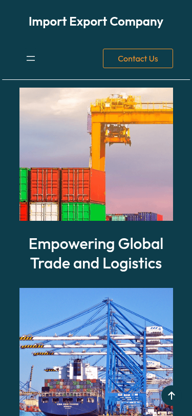 Мобильный вид — Import Export Company