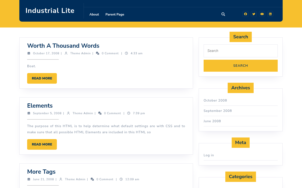 Десктоп — Industrial Lite