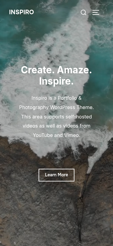 Мобильный вид — Inspiro