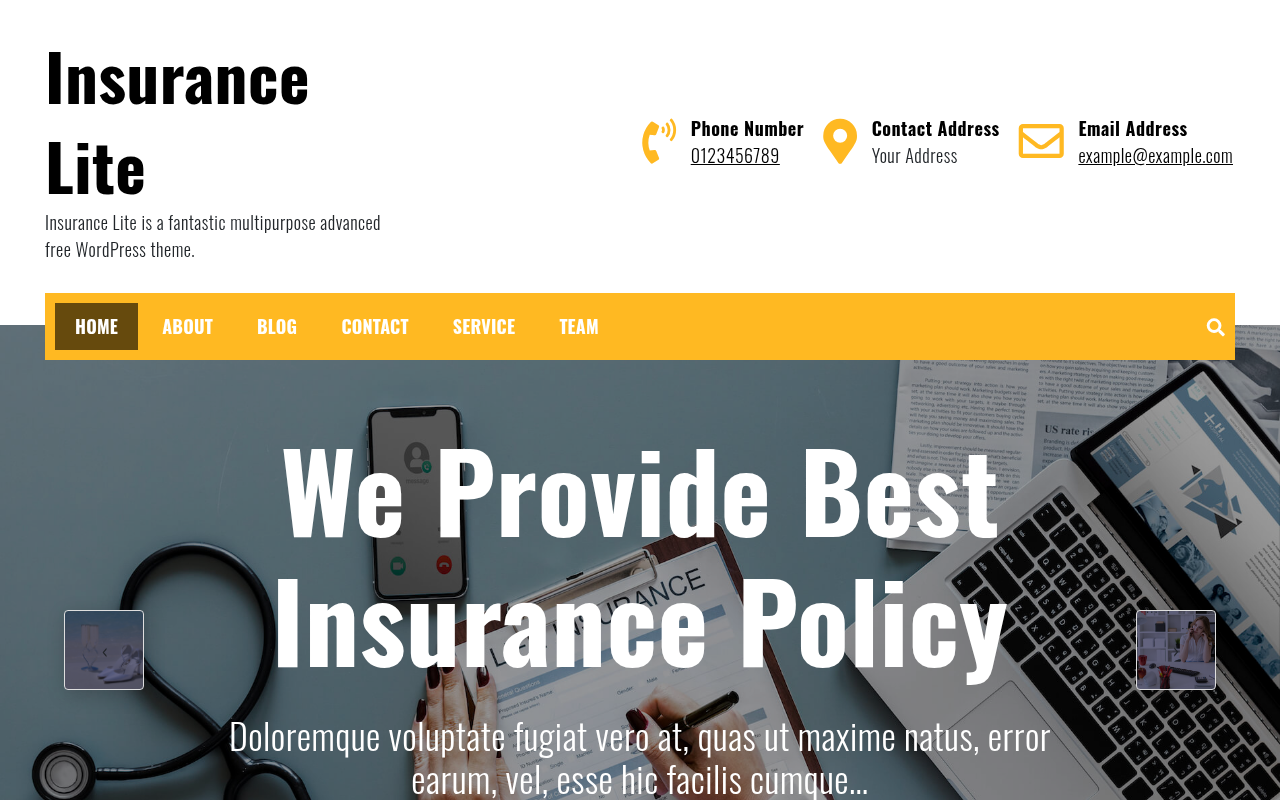 Десктоп — Insurance Lite