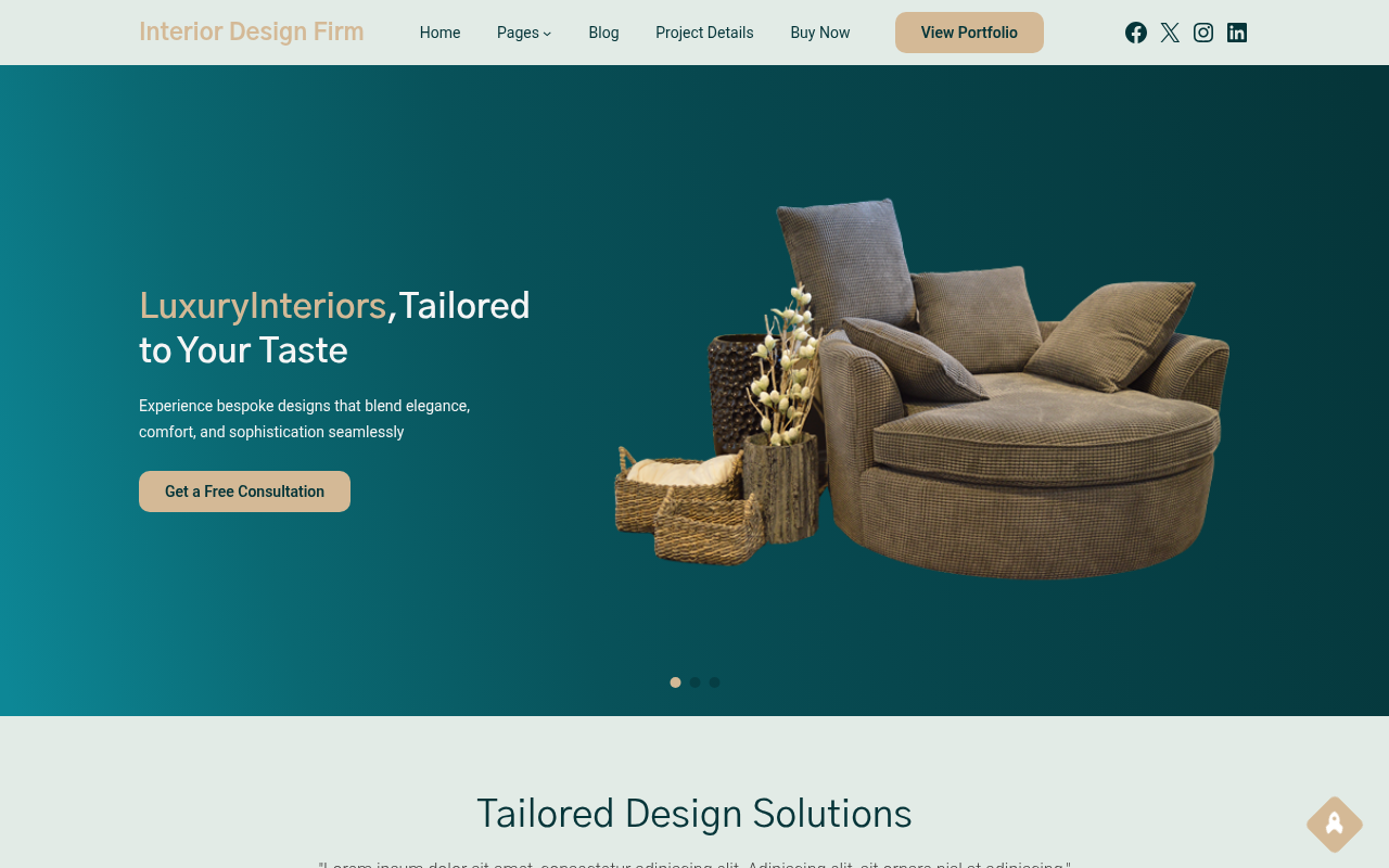 Десктоп — Interior Design Firm