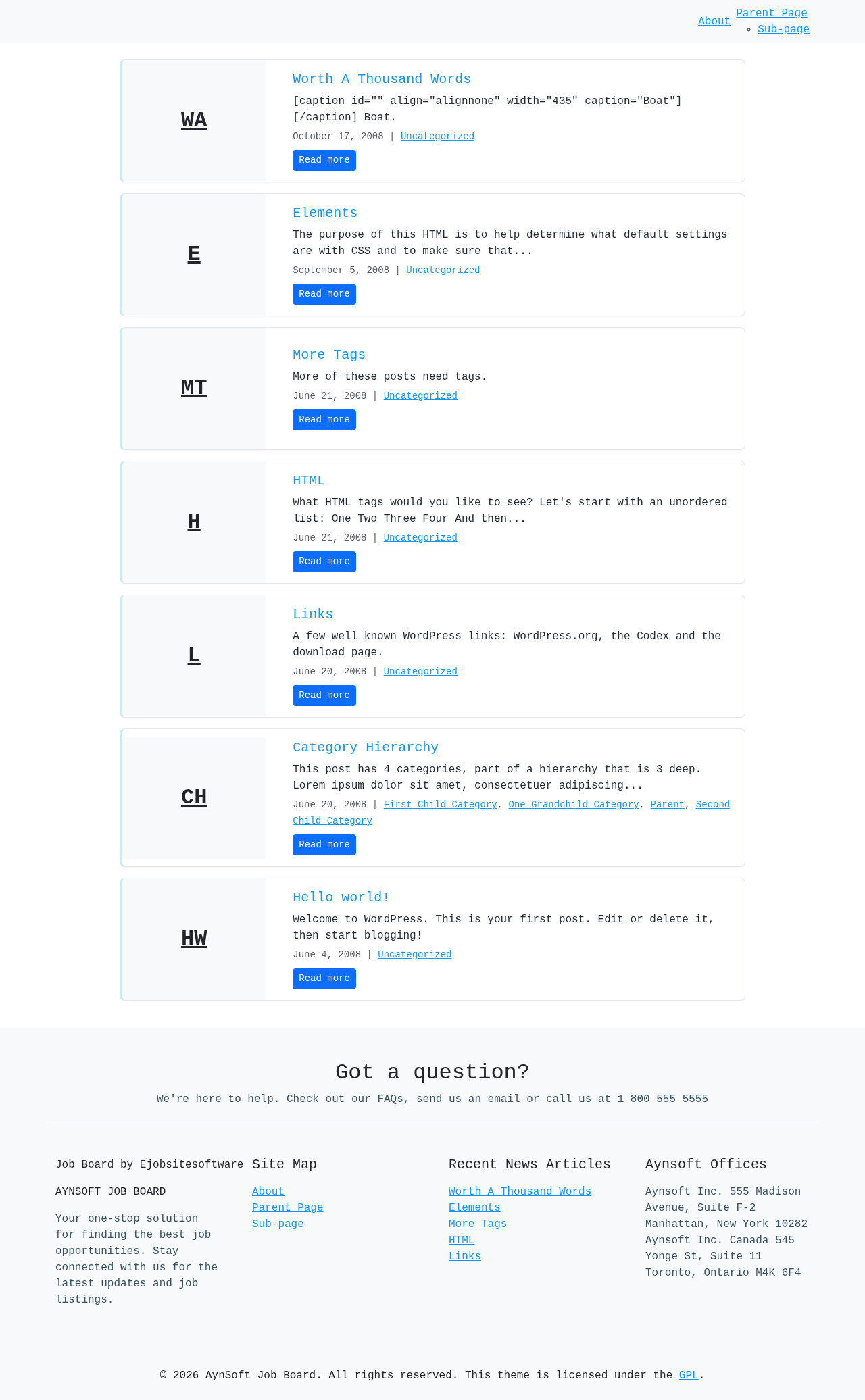 Десктоп (ниже) — Job Board by Ejobsitesoftware