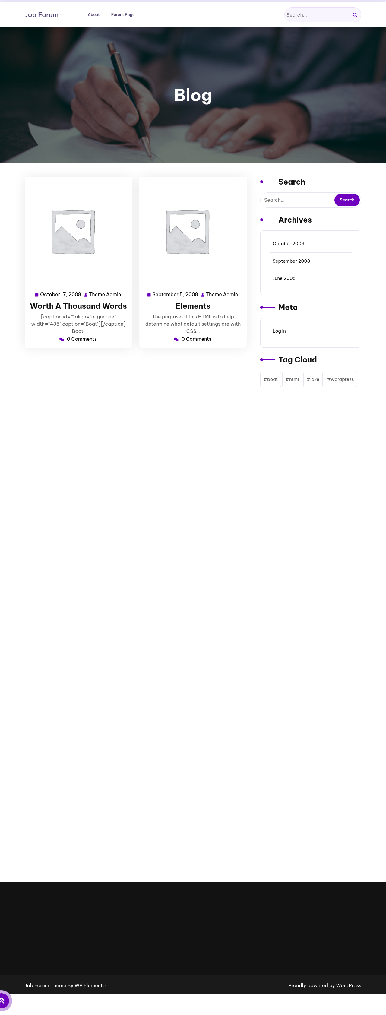 Десктоп (ниже) — Job Forum