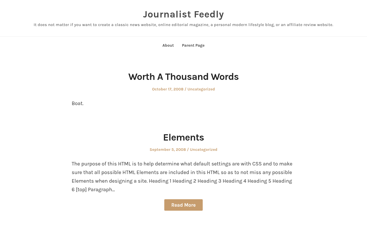 Десктоп — Journalist Feedly