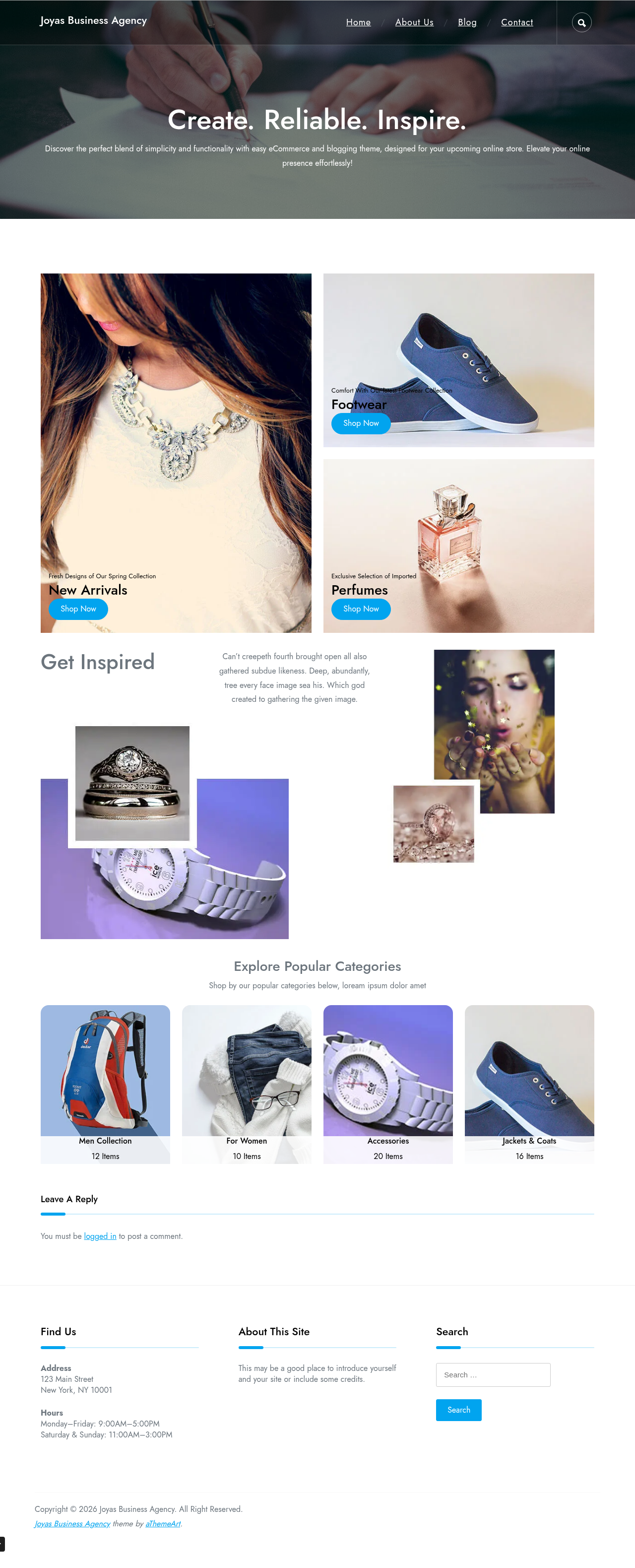 Десктоп (ниже) — Joyas Business Agency