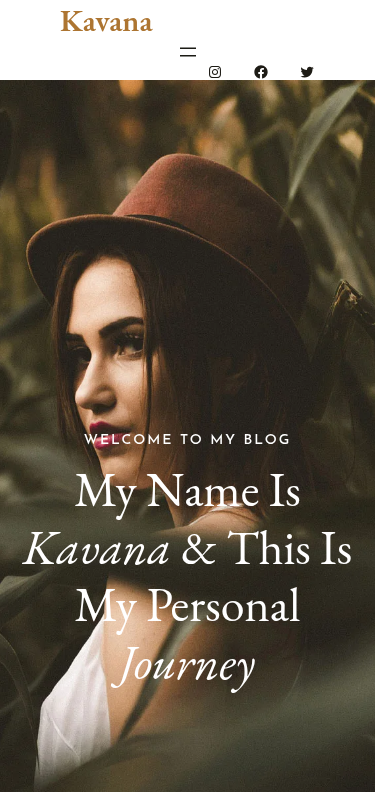 Мобильный вид — Kavana