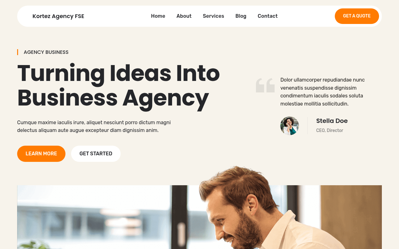 Десктоп — Kortez Agency FSE
