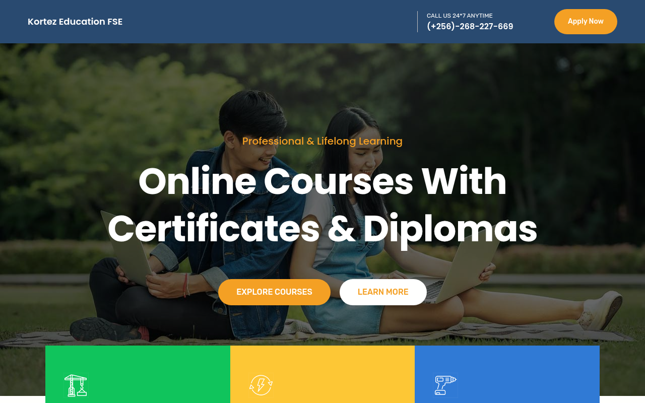 Десктоп — Kortez Education FSE