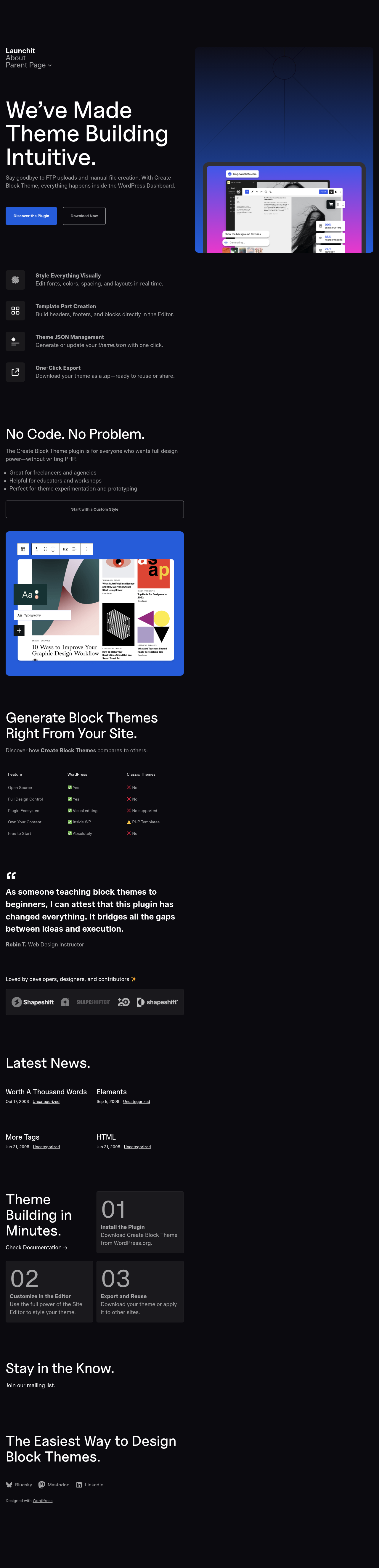 Десктоп (ниже) — Launchit