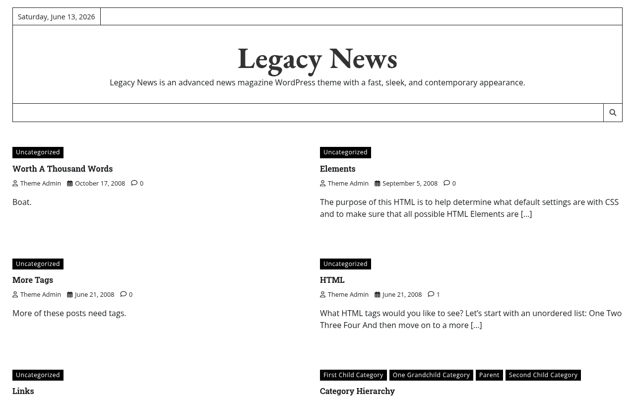 Десктоп — Legacy News