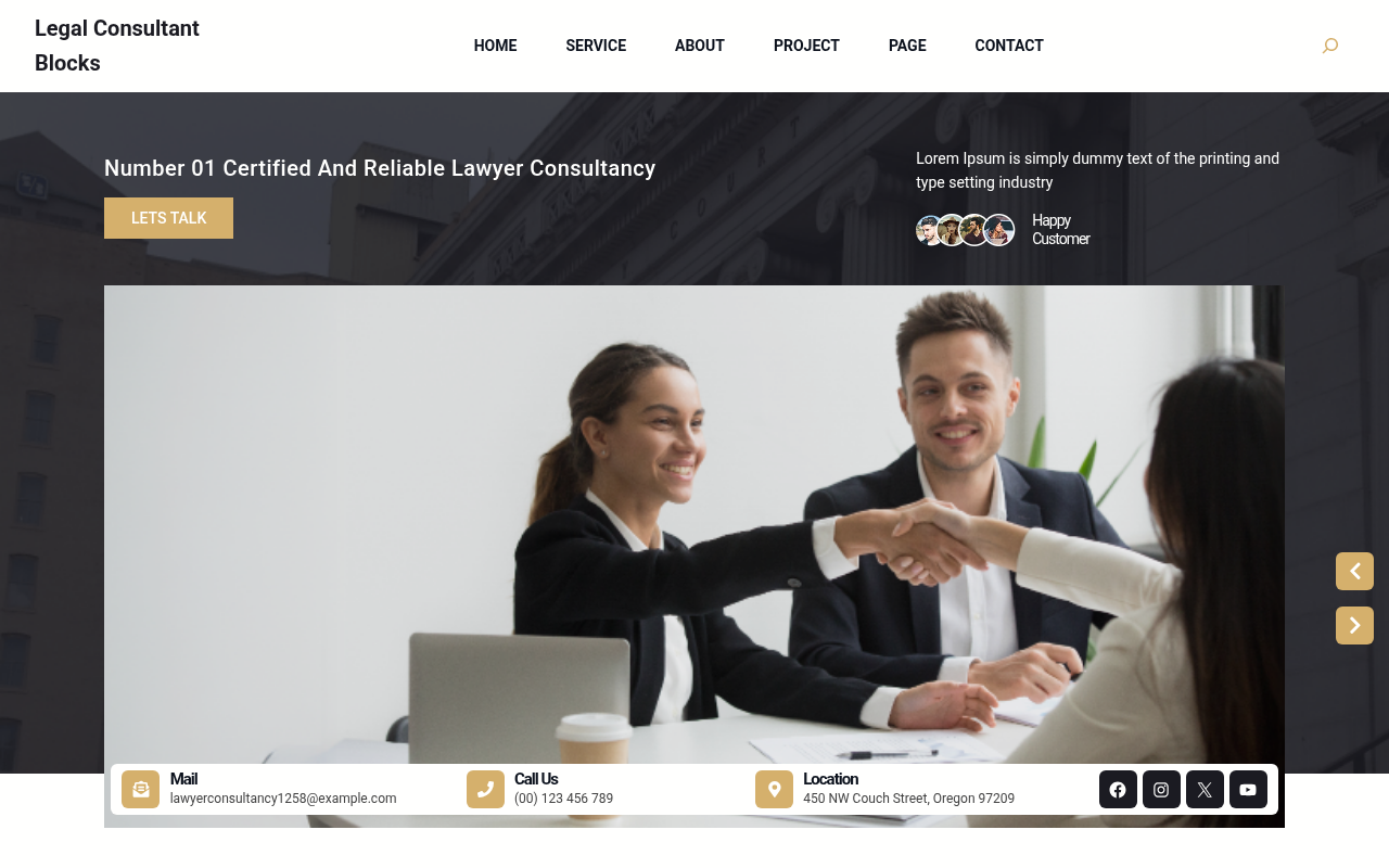 Десктоп — Legal Consultant Blocks