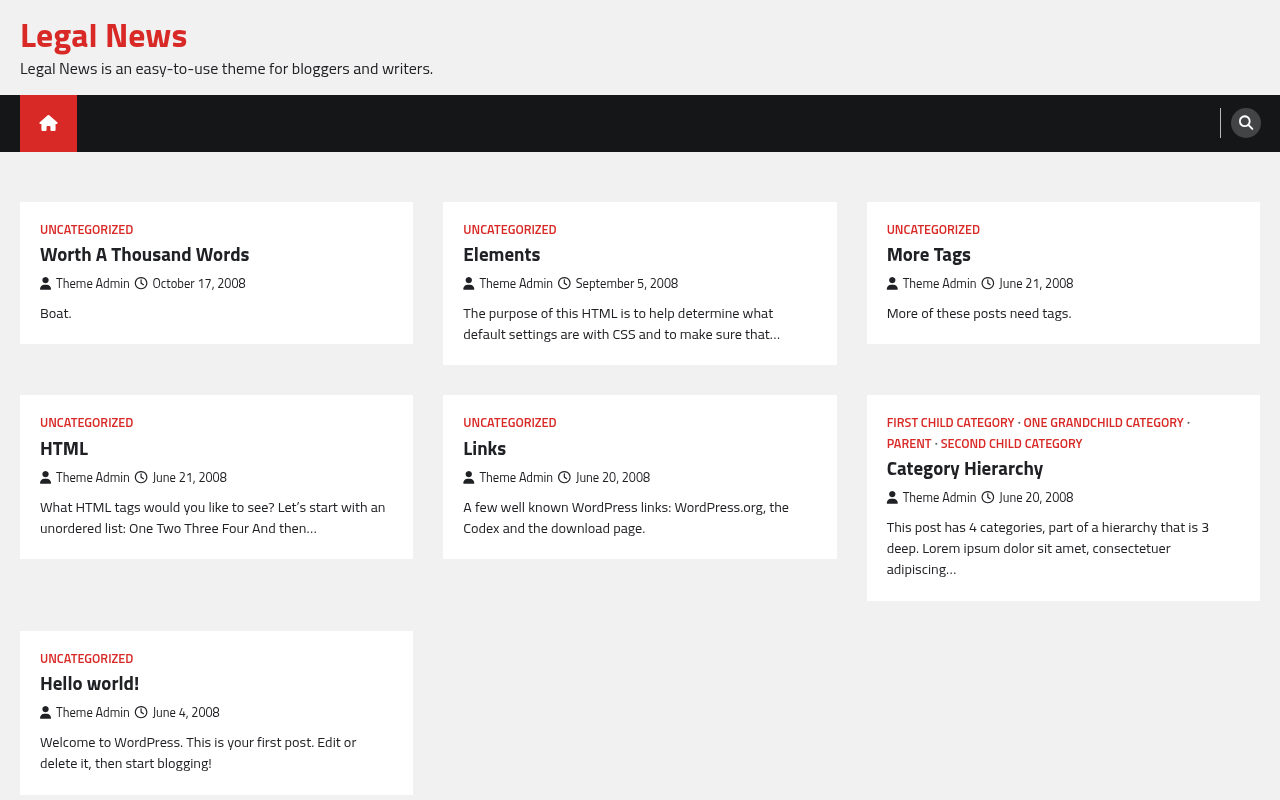 Десктоп — Legal News