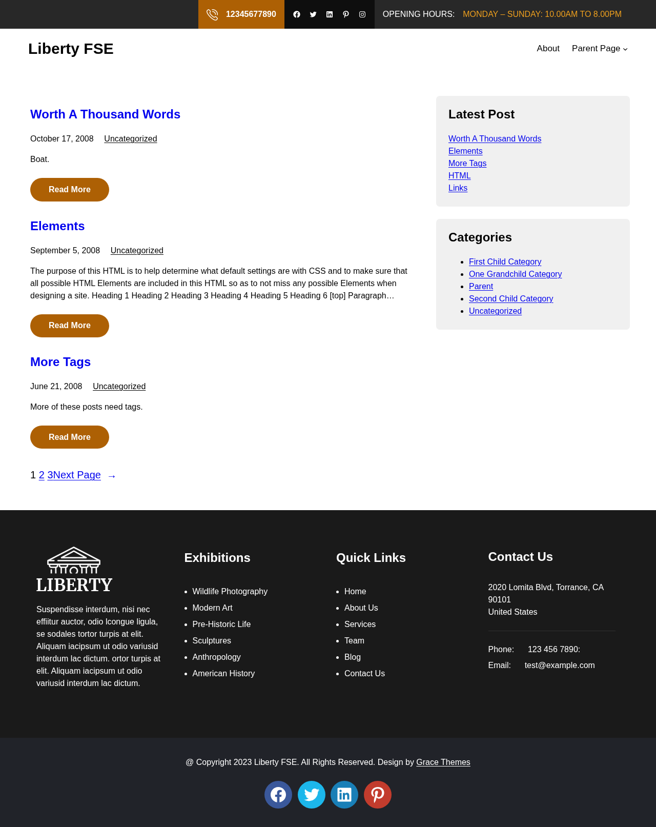 Десктоп (ниже) — Liberty FSE