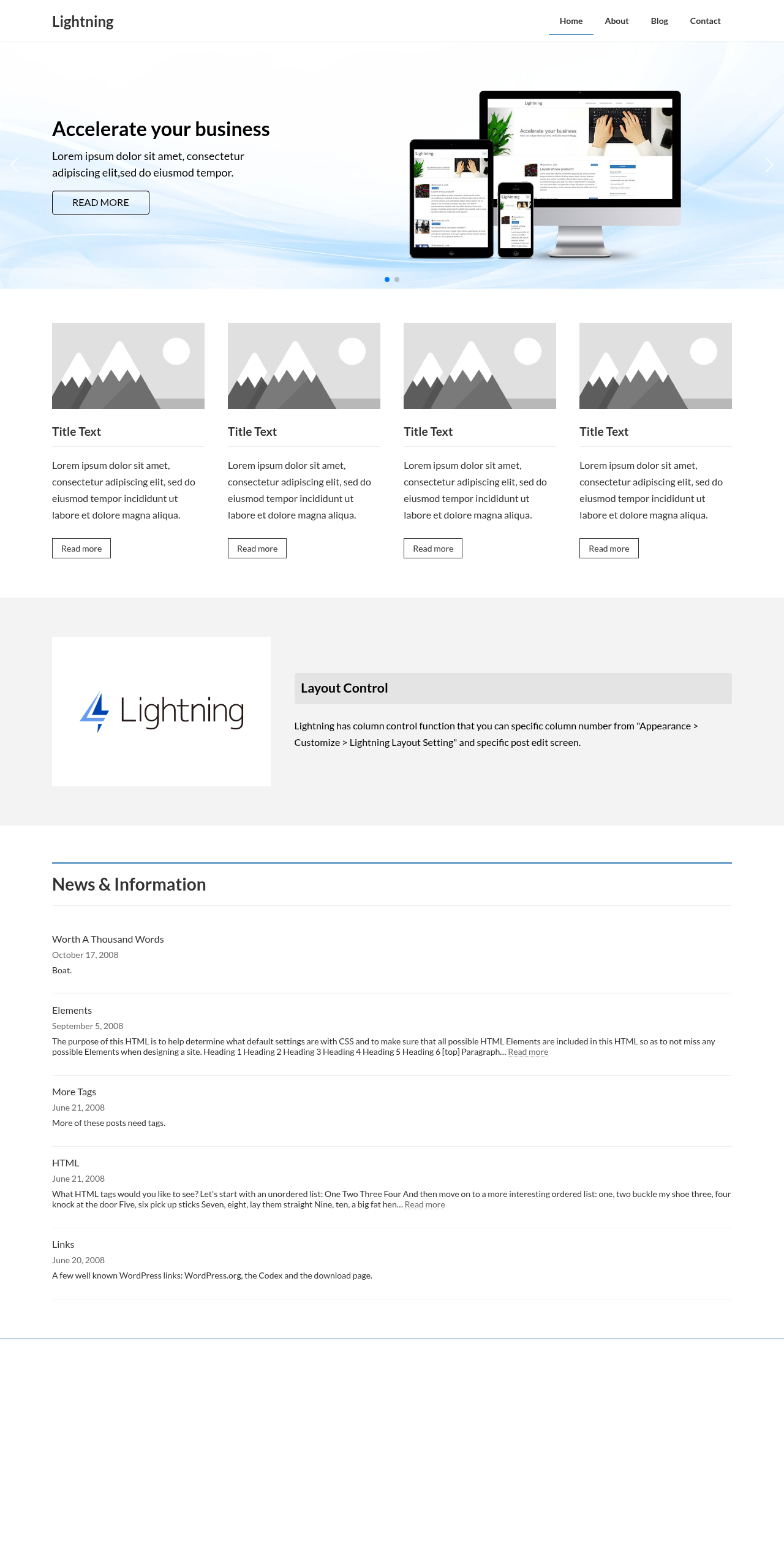 Десктоп (ниже) — Lightning