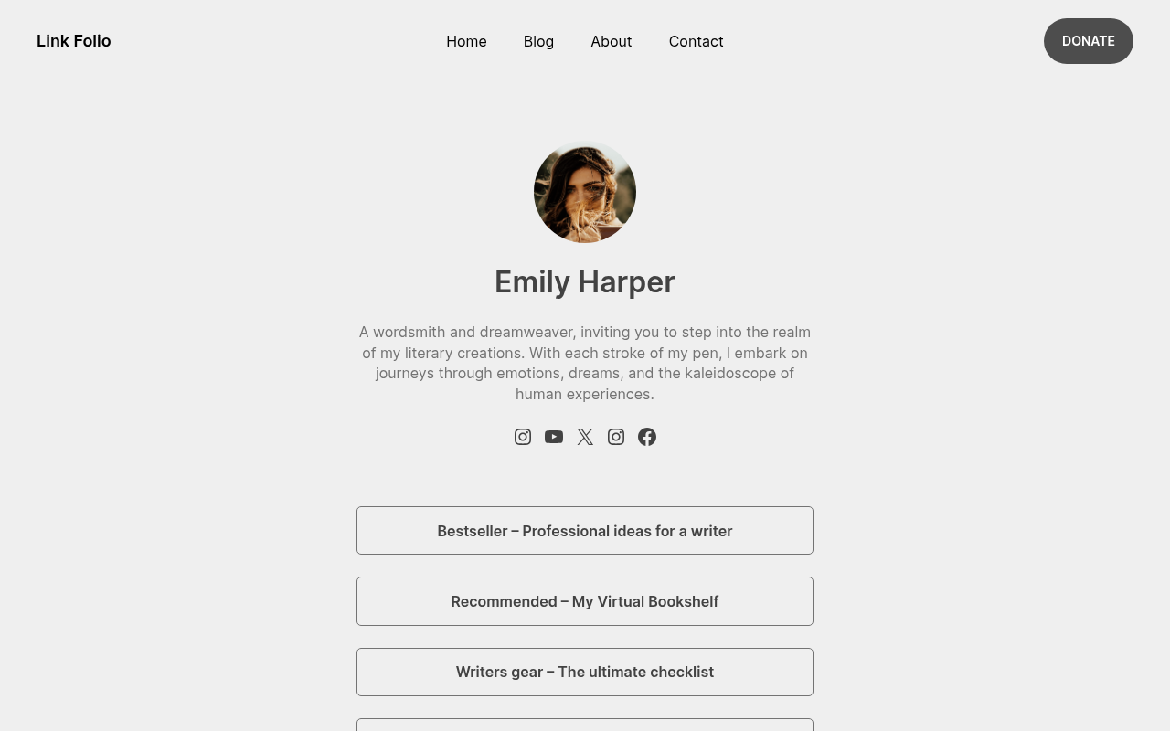 Десктоп — Link Folio