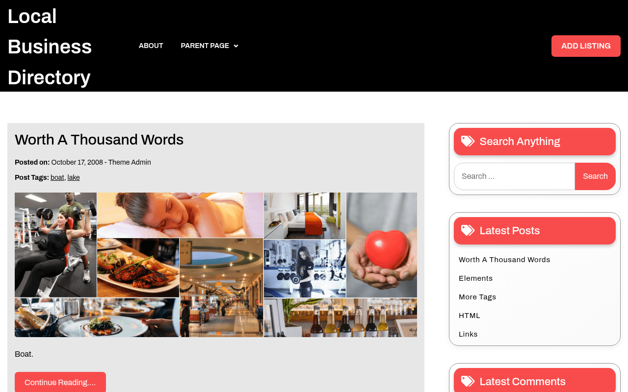 Десктоп — Local Business Directory