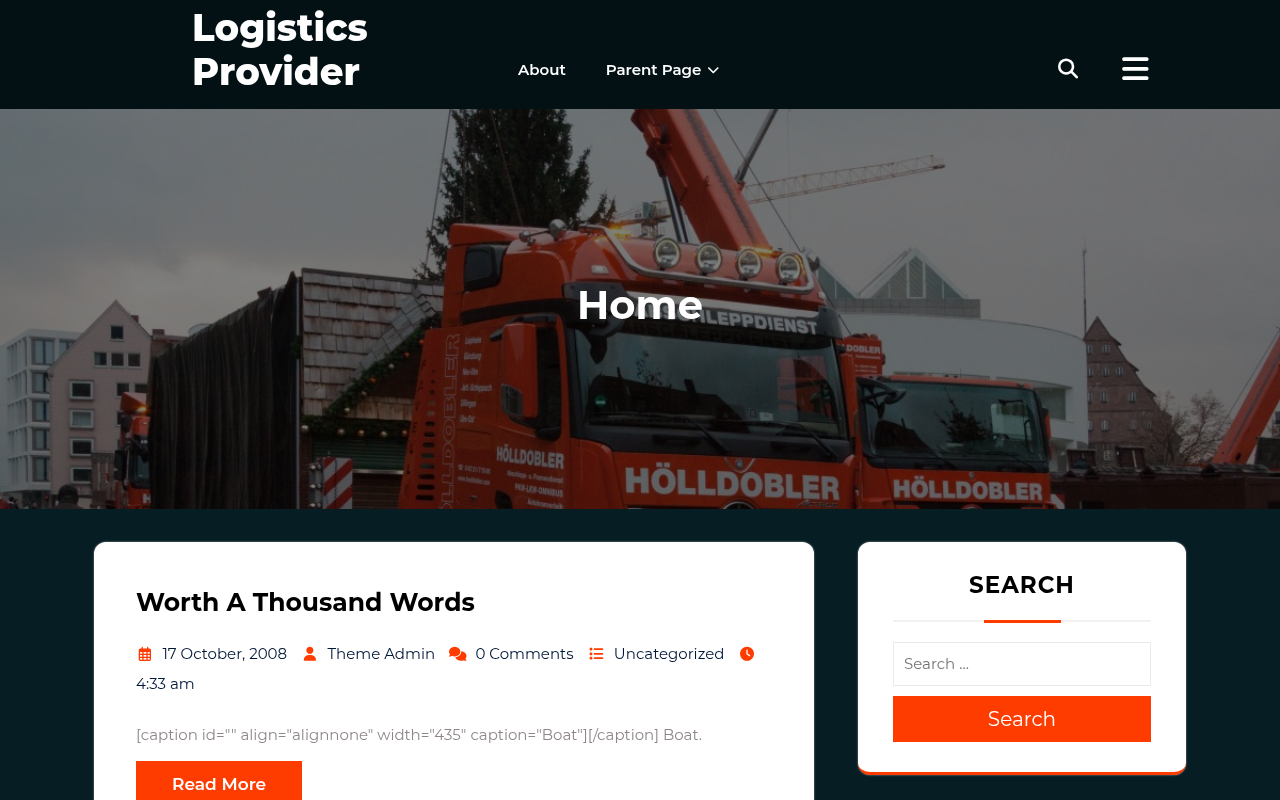 Десктоп — Logistics Provider